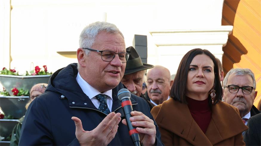 Feierliche Weintaufe in Eisenstadt