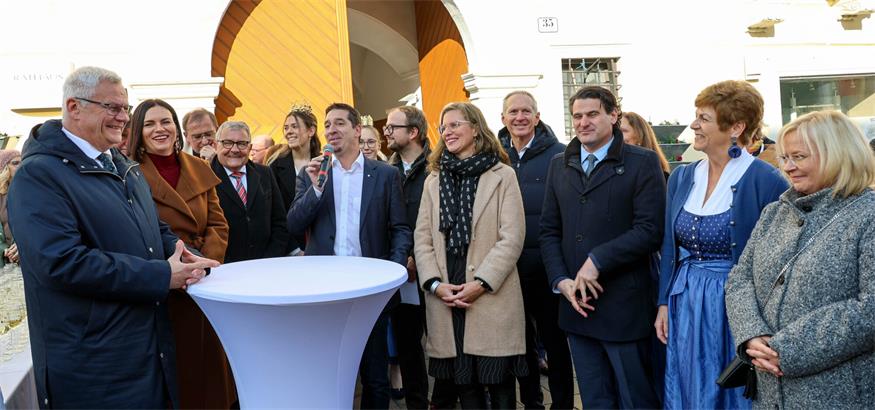 Feierliche Weintaufe in Eisenstadt