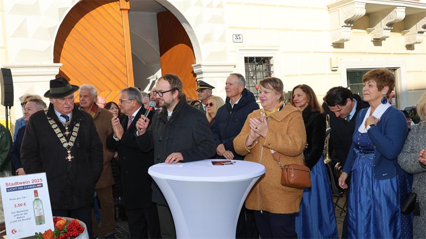 Feierliche Weintaufe in Eisenstadt