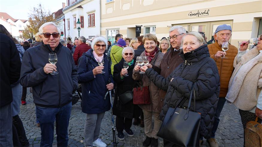 Feierliche Weintaufe in Eisenstadt