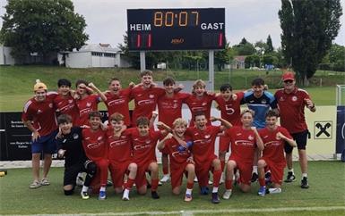 Mattersburgs U14 hat schon wieder einen Titel eingheimst. 