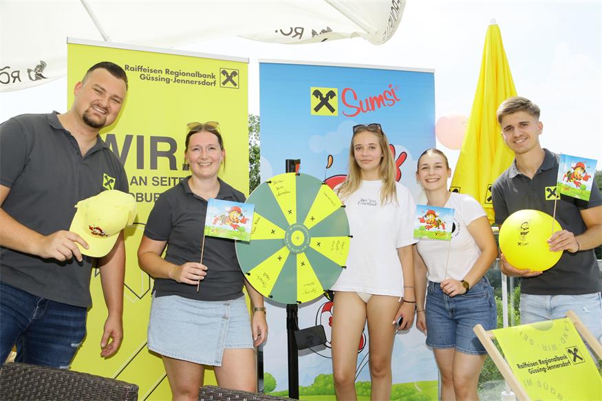 Matthias Jelencsits, Katharian Jandrisits, Lena Preitler, Anna Schmidt und Pascal Steiner. 