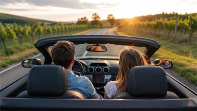 Mehr als nur Mobilität: Ja zu Sex und Essen, nein zu schmutzigen Schuhen - die Menschen im Burgenland pflegen eine besondere Beziehung zu ihrem Auto.