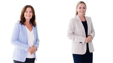 Melanie Eckhardt (l.) und Julia Schneider-Wagentristl.