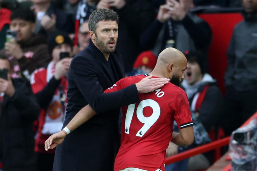 Michael Carrick konnte sich auf Bryan Mbeumo verlassen