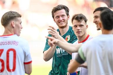 Michael Gregoritsch jubelt über einen schönen Rekord