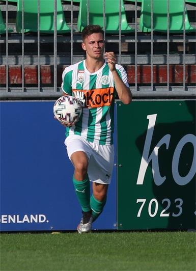 Michael Steinwender debütierte beim SV Mattersburg in der österreichischen Bundesliga