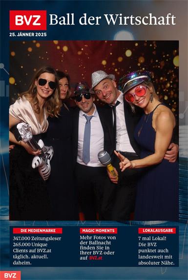 Mit dabei ist wieder die beliebte Fotobox, wo sich jeder Gast sein Magic Moment Ballfoto gestalten lassen und gratis mit nach Hause nehmen.