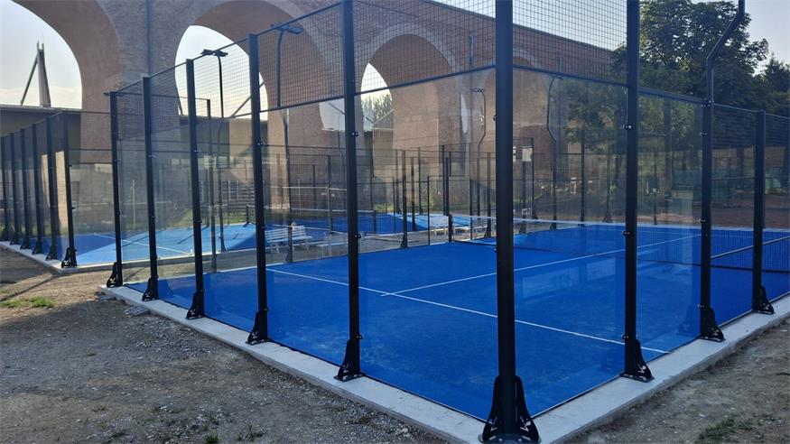 Mit dem Bau der zwei Padel-Plätze wurde die Kapazität verdoppelt.