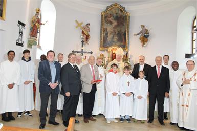 Mit der Pfarre Unterrabnitz feierten unter anderem auch Diözesanbischof Ägidius Zsifkovics und Landeshauptmann Hans Peter Doskozil.