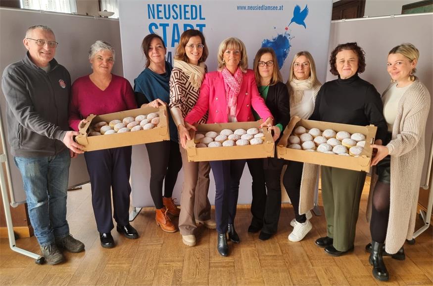 Lions Neusiedler See: Faschingskrapfen essen mit gutem Gewissen