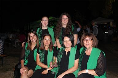 Mit ihrem Auftritt begeisterten die Zelenjaki das Publikum bei der Croatisada. Im Bild: Raphaela Ostovits, Nicole Klemen, Julia Trenker, Petra Hipsag, Sandra Palatin und Daniela Leidenix.