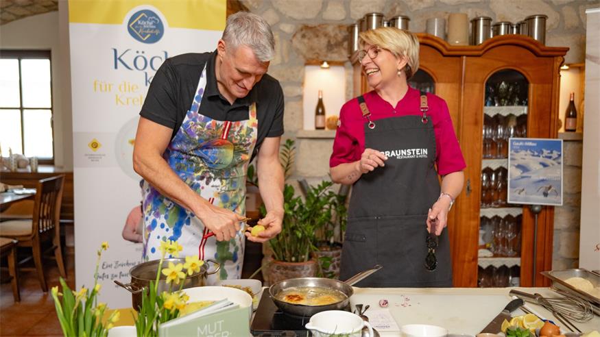 Kochen für Krebshilfe – auch in Purbach