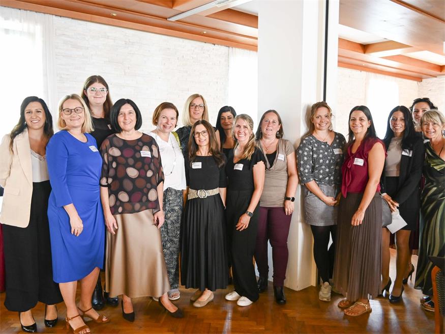 Mitarbeiterinnen der Pflege beim Fachsymposium