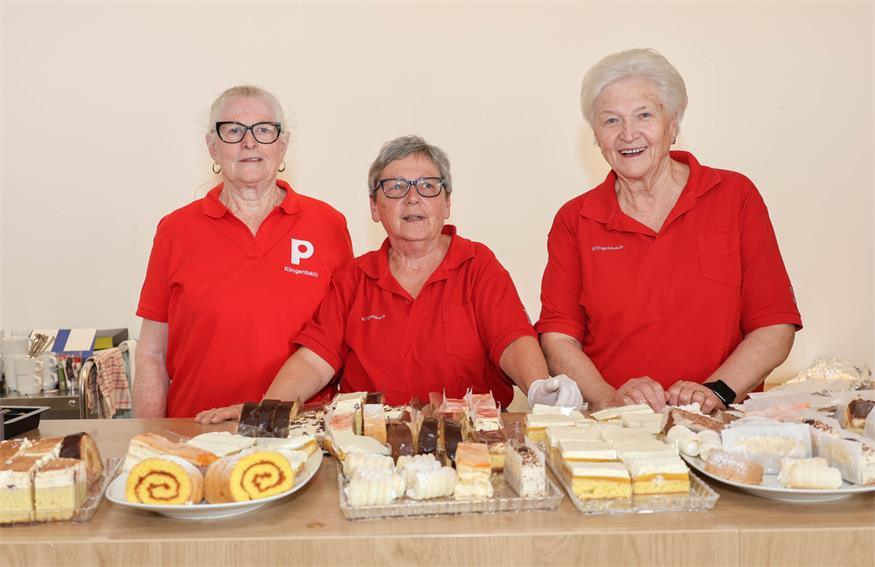 Fesche Models am Catwalk in Klingenbach