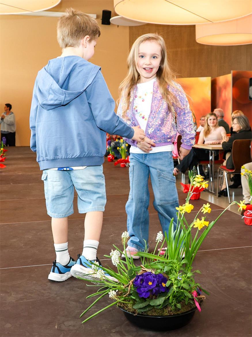 Fesche Models am Catwalk in Klingenbach