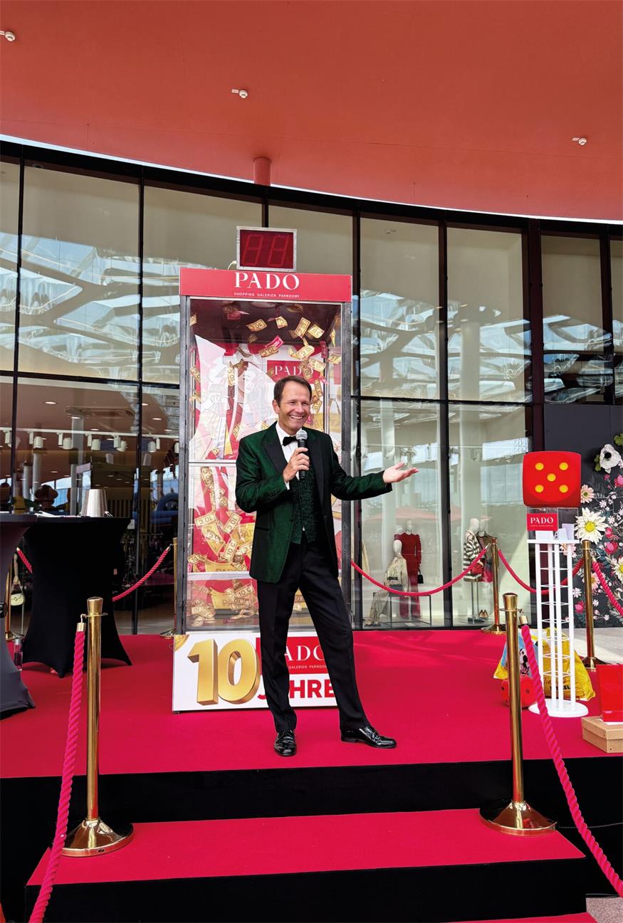 PADO Shopping Galerien feiern zehn Jahre mit großem Jubiläumsfest