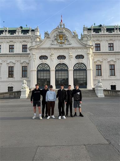 Morgenlauf beim Belvedere