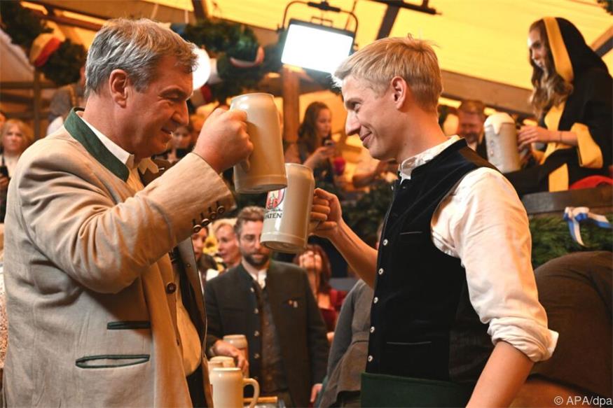 Münchner Oktoberfest hat gestartet