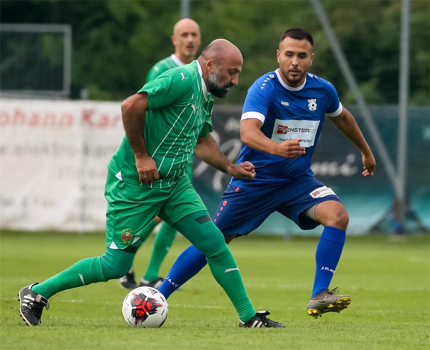 Muhammet Akagündüz spielte vor zwei Jahren mit den Rapid-Legenden in Katzelsdorf.