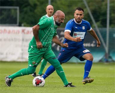 Muhammet Akagündüz spielte vor zwei Jahren mit den Rapid-Legenden in Katzelsdorf.
