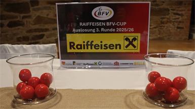 Nach der Auslosung für die dritte Runde (Bild) folgte nun auch die Auslosung für das Viertelfinale, das im kommenden Jahr über die Bühne gehen wird.