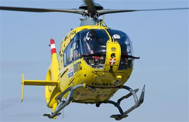 Nach einer Detonation in Zurndorf wurde eine Verletzte mit dem Rettungshubschrauber ins AKH Wien geflogen.