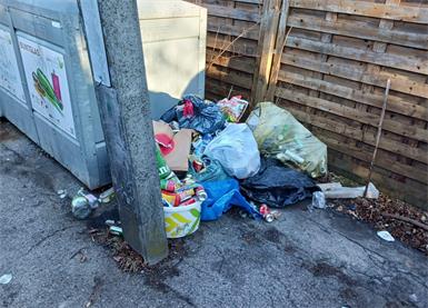 Nachdem die Container für Metallverpackungen eingezogen wurden, werden diese vielfach einfach in Säcken oder anderen Behältnissen neben den Glascontainern abgestellt anstatt via Gelben Sack entsorgt, was die richtige Vorgangsweise wäre.