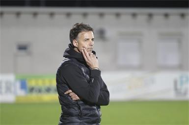 Nachdenklich: Mario Santner musste sich speziell vor der Pause den Kopf zerbrechen.