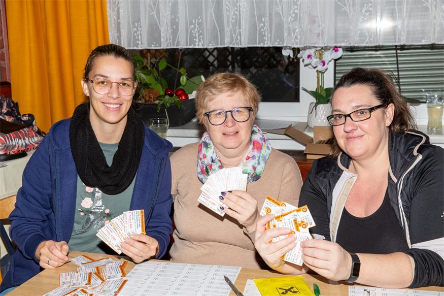 Nadine Huber, Heidi Lenauer und Julia Niederer. 