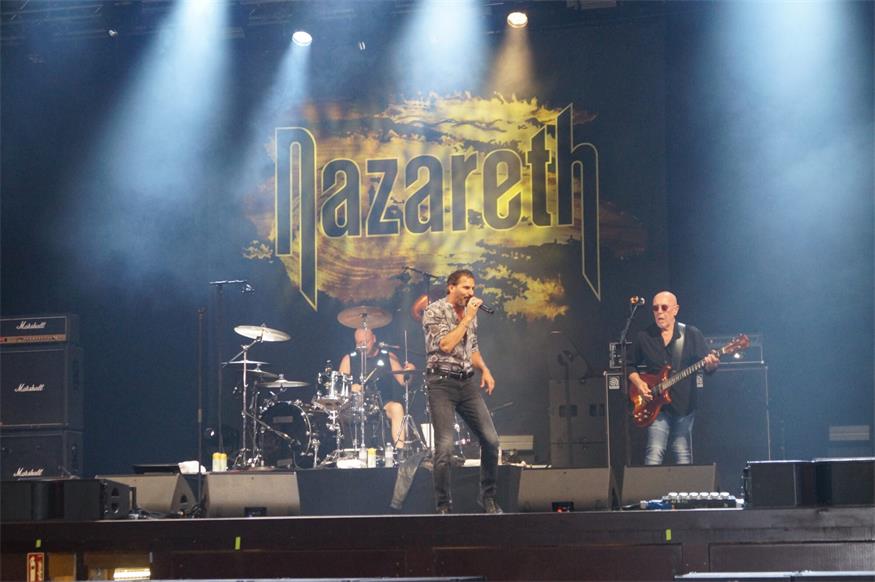 Nazareth rockten vergangenen Freitag die Bühne am Festivalgelände Wiesen.