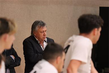 Neuberg-Obmann Martin Konrad war mit dem 1:1 in Stegersbach zufrieden, jetzt soll es bergauf gehen.