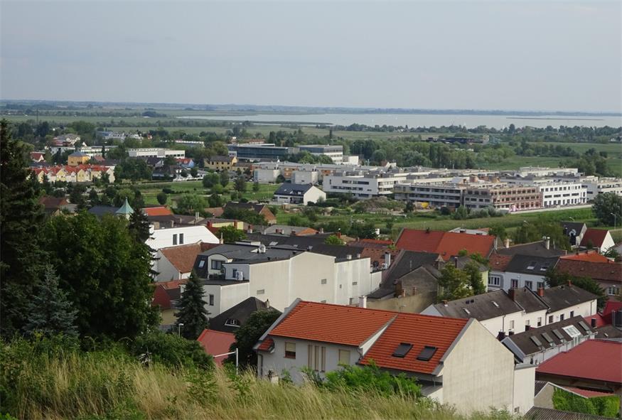 Neusiedl am See ist das wirtschaftliche Zentrum des Bezirks. 