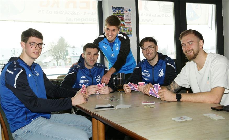 Nico Graf, Andre Schaberl, Pascal Steiner, Nikolaus Pummer und Patrick Preiner. 
