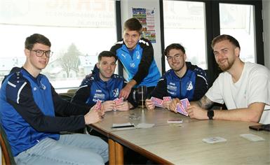 Nico Graf, Andre Schaberl, Pascal Steiner, Nikolaus Pummer und Patrick Preiner. 