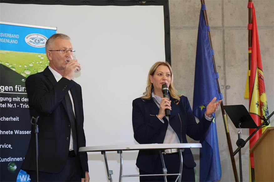 Außenstelle des Wasserleitungsverbandes Neusiedl feierlich eröffnet