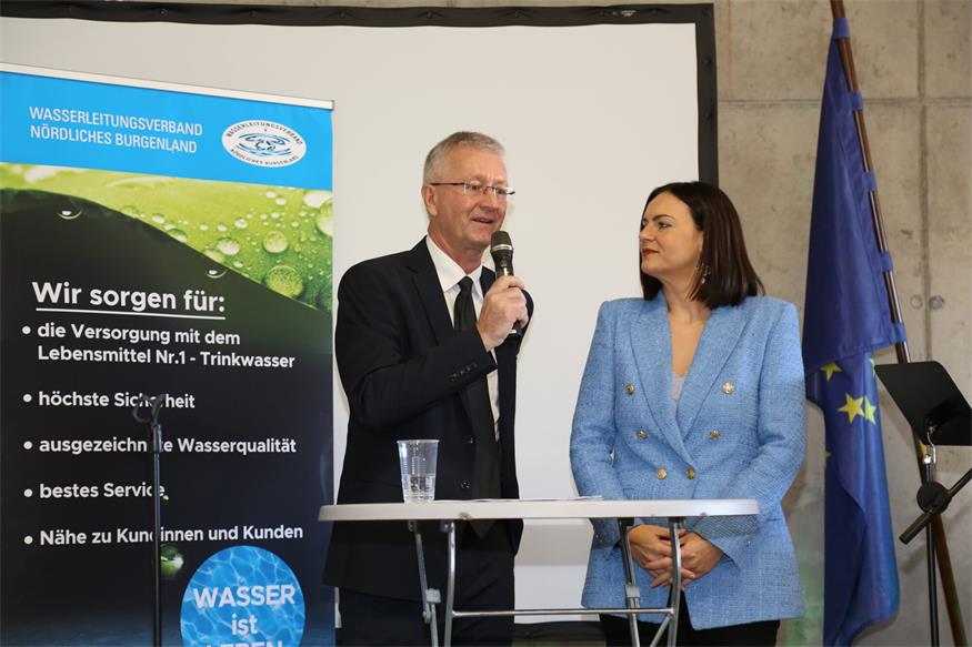 Außenstelle des Wasserleitungsverbandes Neusiedl feierlich eröffnet
