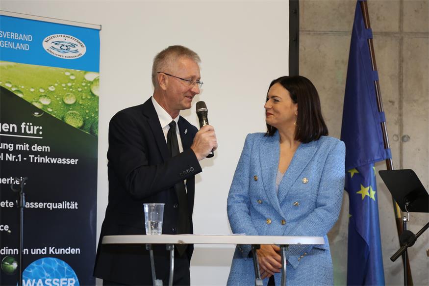 Außenstelle des Wasserleitungsverbandes Neusiedl feierlich eröffnet