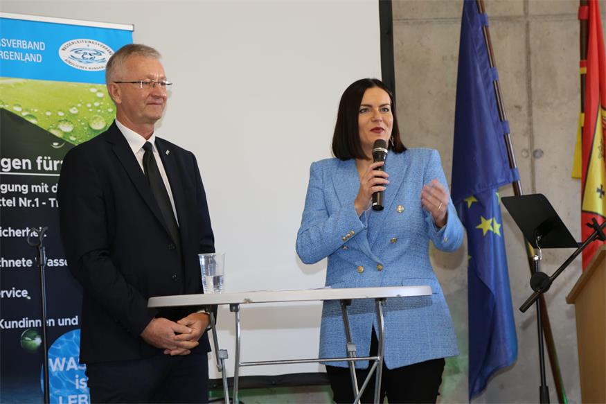 Außenstelle des Wasserleitungsverbandes Neusiedl feierlich eröffnet