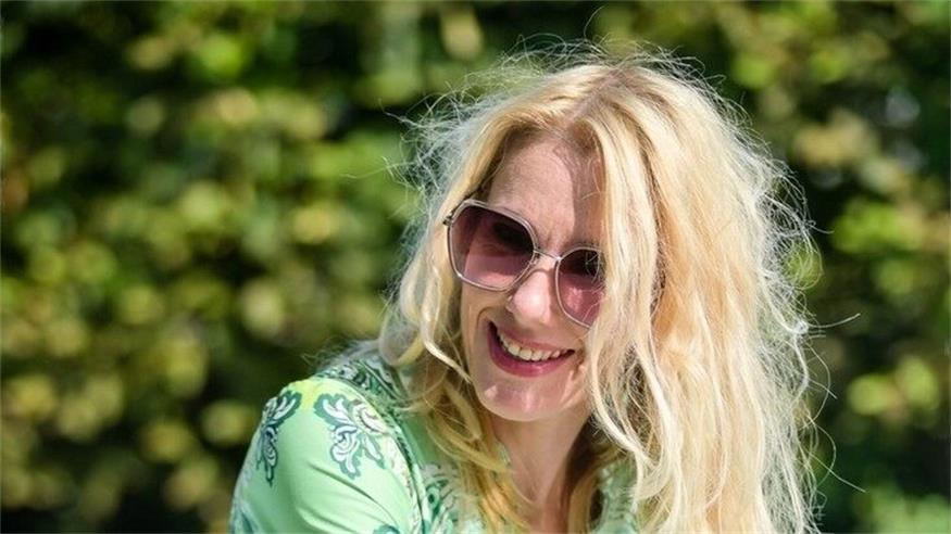 Nina Mayer (BVZ) - dem Anlass entsprechend in Grün