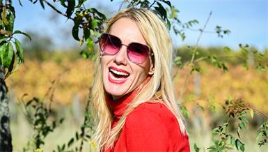 Nina Mayer (BVZ) findet immer einen Grund zum Lachen