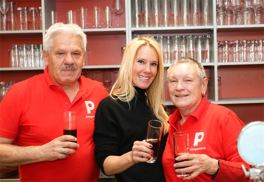 Fesche Models am Catwalk in Klingenbach