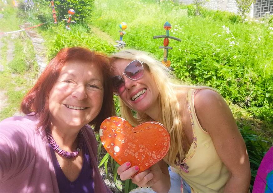 Nina Mayer besuchte die Keramikerin Karin Seifried "im Paradies"