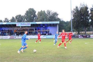 Noel Kustor bereitete für Leithaprodersdorf gegen Lackenbach den Ausgleich zum 1:1 vor