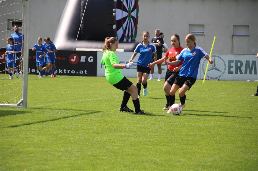 Oberloisdorfs Mädls in Parndorf erst im Halbfinale gestoppt