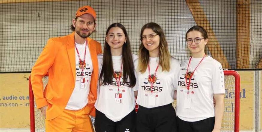 Obmann Andreas Freiberger und seine Damen fiebern dem ersten Heimspieltag entgegen.