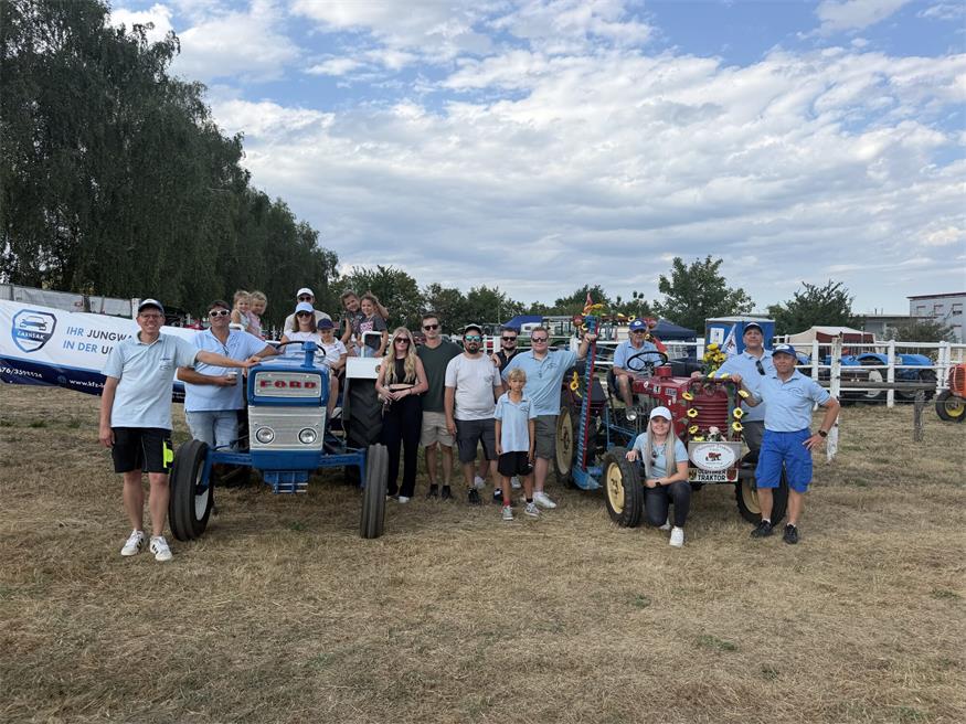 Obmann Christian Szauer und sein Team sorgten sowohl für das Wohl der Gäste als auch der Oldtimer-Fahrer:innen.