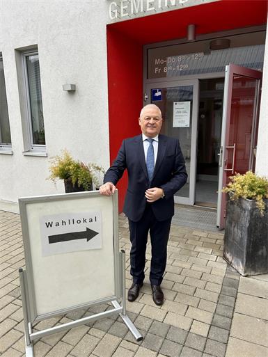 ÖVP-Kandidat Gerald Handig: Top im Bezirk, wenig Erfolg zu Hause.