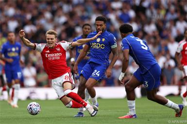 Ödegaard schoss Arsenal gegen Chelsea zum Sieg