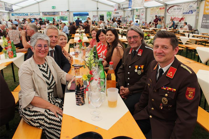 Die Feuerwehr Sigleß feierte ihr 130-jähriges Jubiläum